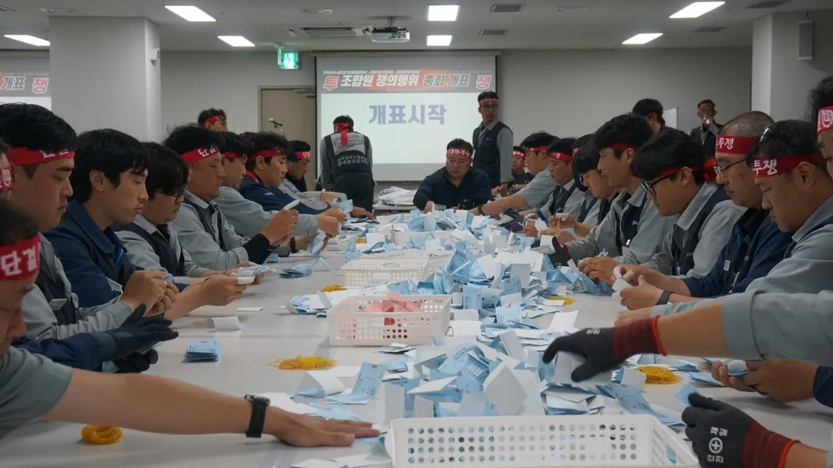 HD현대중공업 노조, 쟁의행위 찬반 투표 가결… 파업권 확보