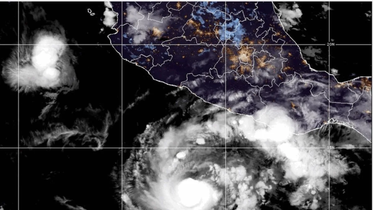 Hurricane Trudy makes its way toward Mexico as Typhoon Champi threatens Guam
