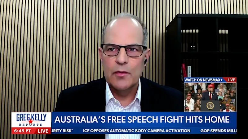 Exclusive Brethren spokesman Lloyd Grimshaw on right-wing US TV