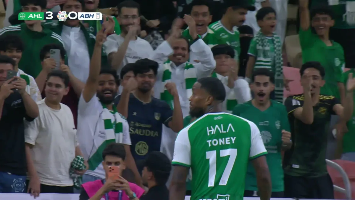 O primeiro hat-trick de Ivan Toney na temporada pela Liga Saudita