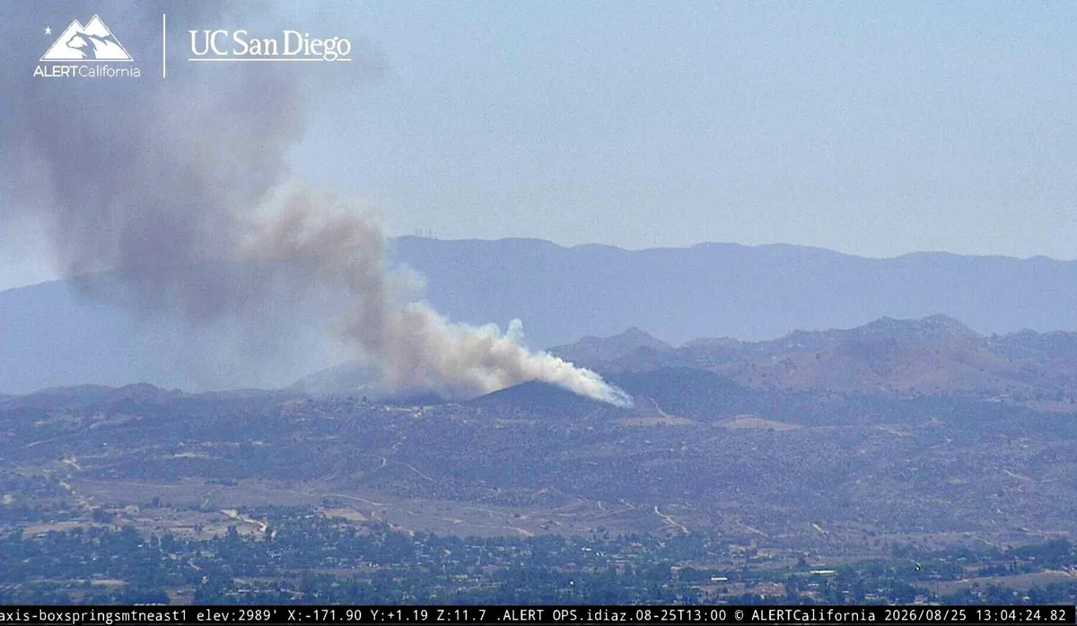 The Wood fire prompts evacuations in Riverside County