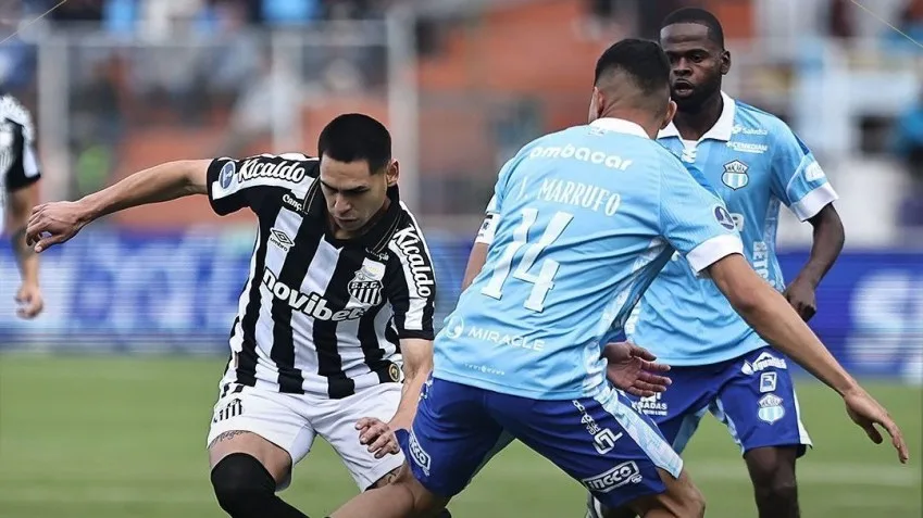 Santos empata em Ambato e enfrenta Atlético-MG na Sul-Americana