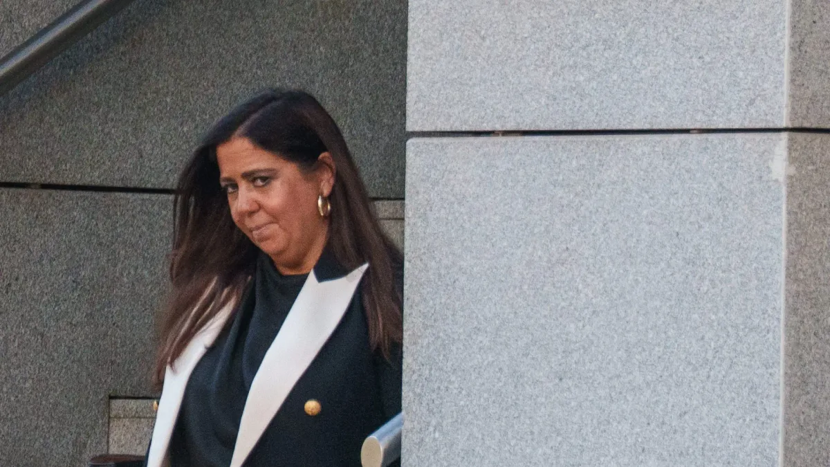Biedma denuncia que el exjuez ligado a las cloacas la siguió en un coche blanco a su vuelta de declarar en la Audiencia Nacional