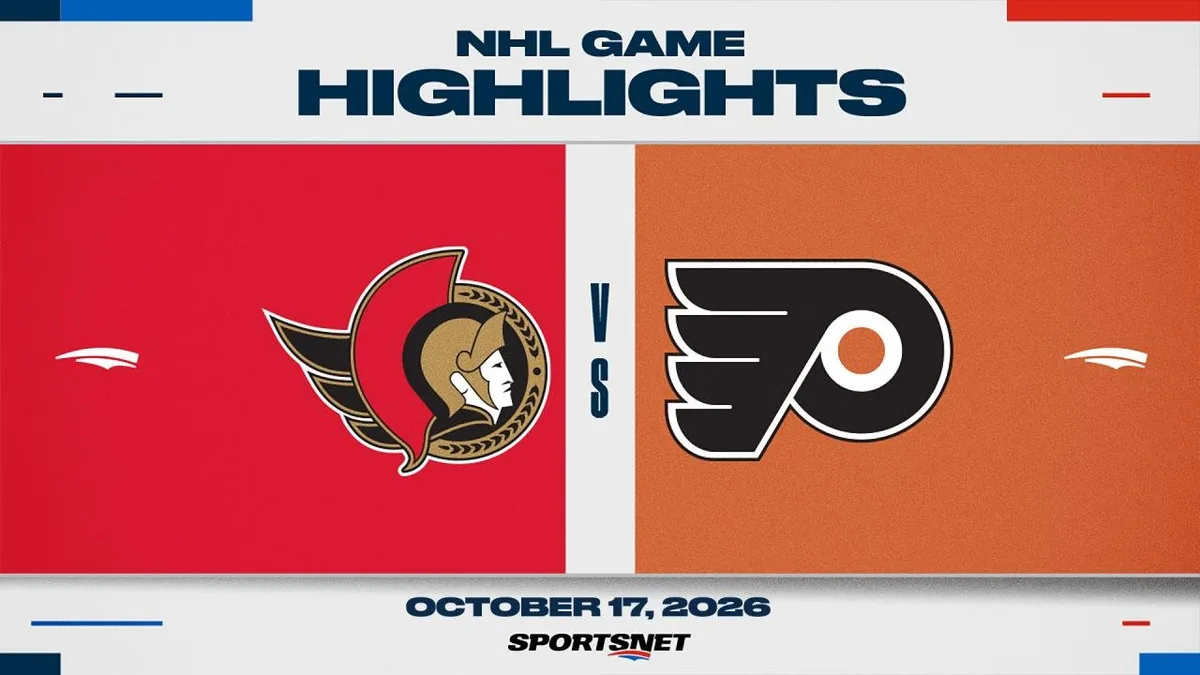 NHL Highlights: Flyers 3, Senators 1