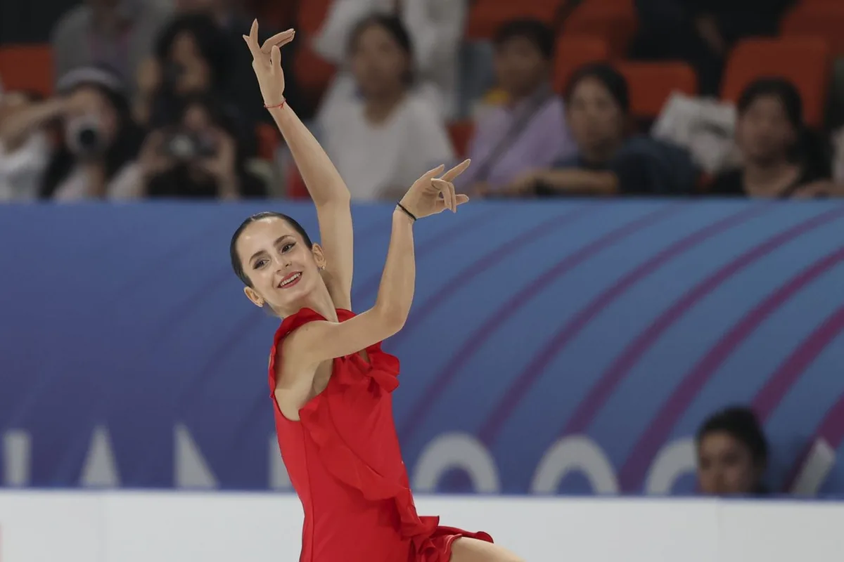 София Дзепка выиграла свой дебютный этап Гран-при ISU с отрывом почти в 24 балла