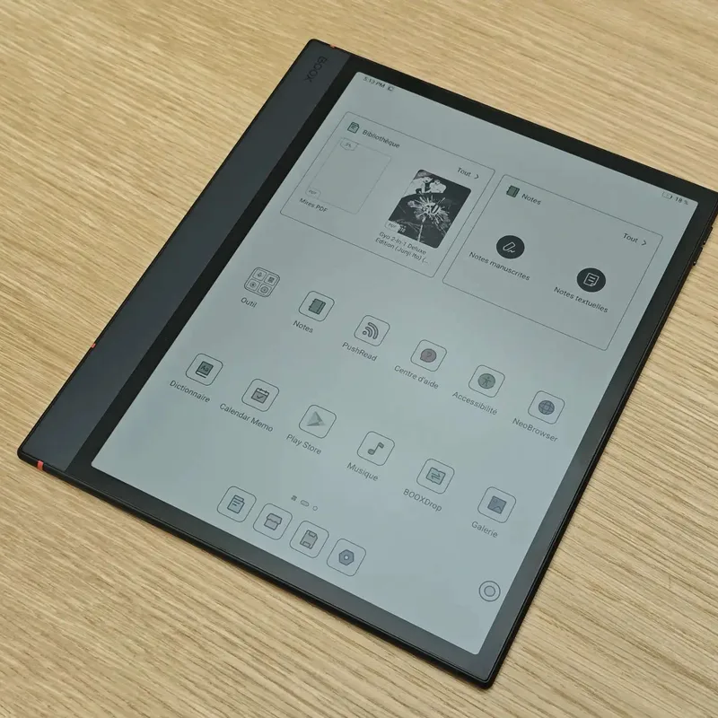 Actualité : Le test de la liseuse Boox Note Air5 C a rejoint notre comparatif