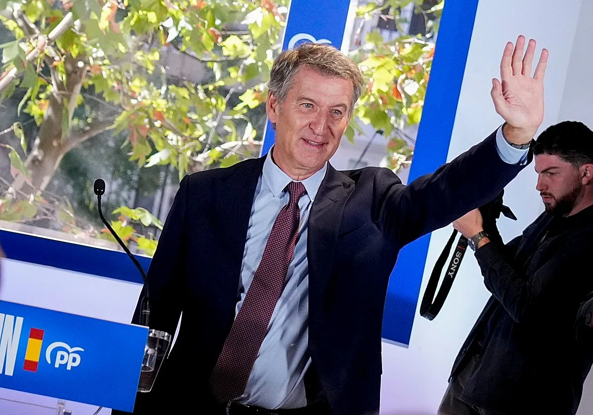 Sigue en directo la intervención de Feijóo en un acto junto a Ayuso y Almeida