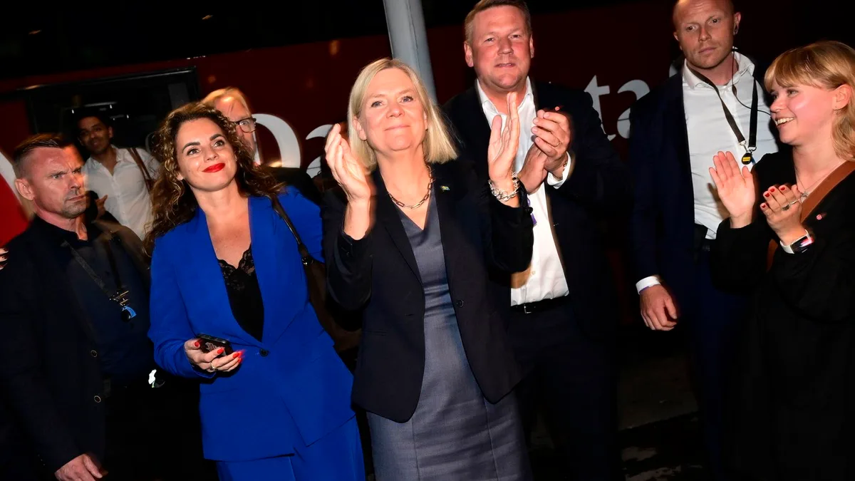 El partido opositor socialdemócrata gana en Suecia con el 28,4% de los votos, según los sondeos a pie de urna