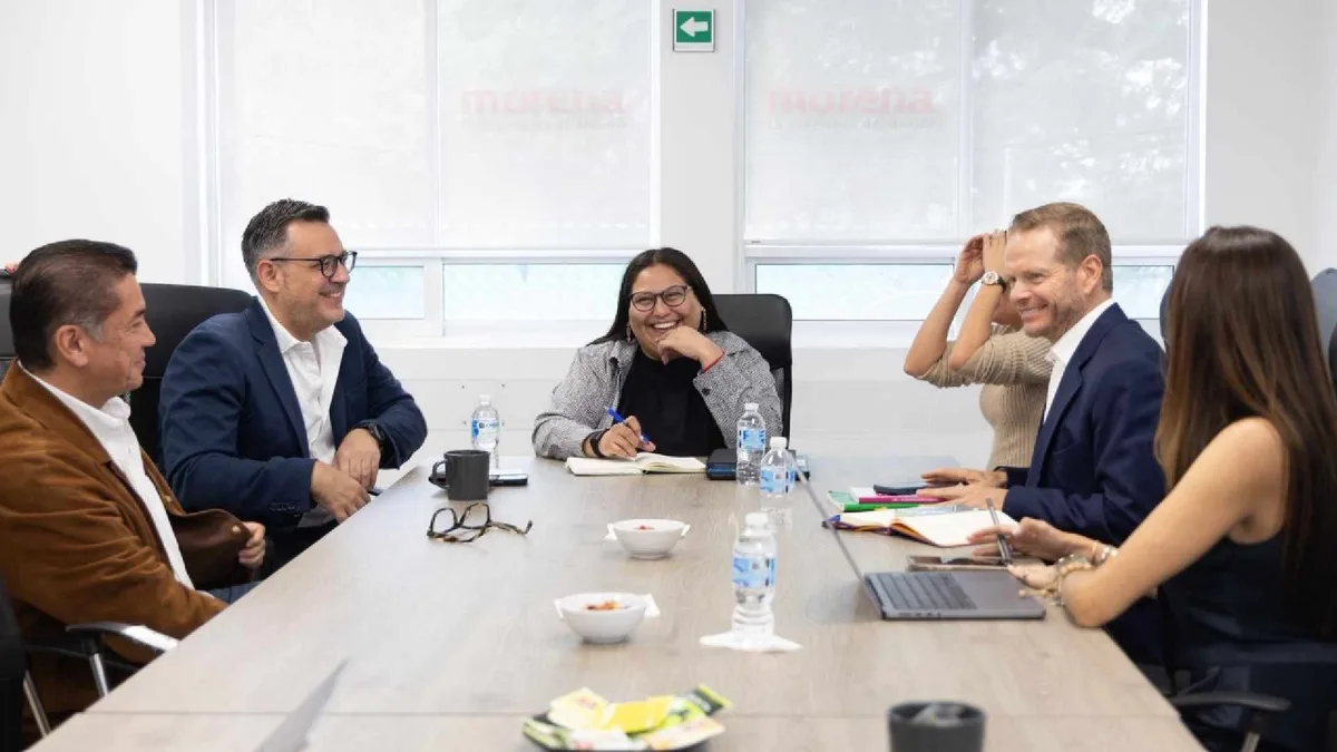Citlalli Hernández se reúne con liderazgos del PT y PVEM tras destape de “corcholatas” estatales