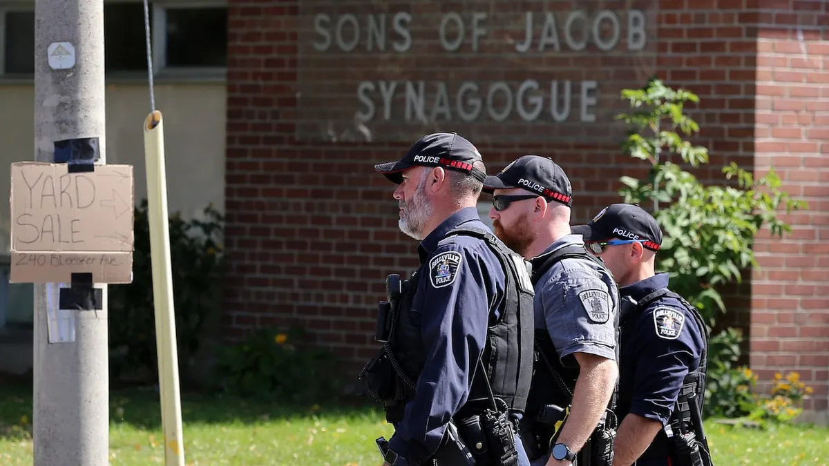 'This is not going to stop us,' Belleville, Ont., synagogue president vows after shooting incident