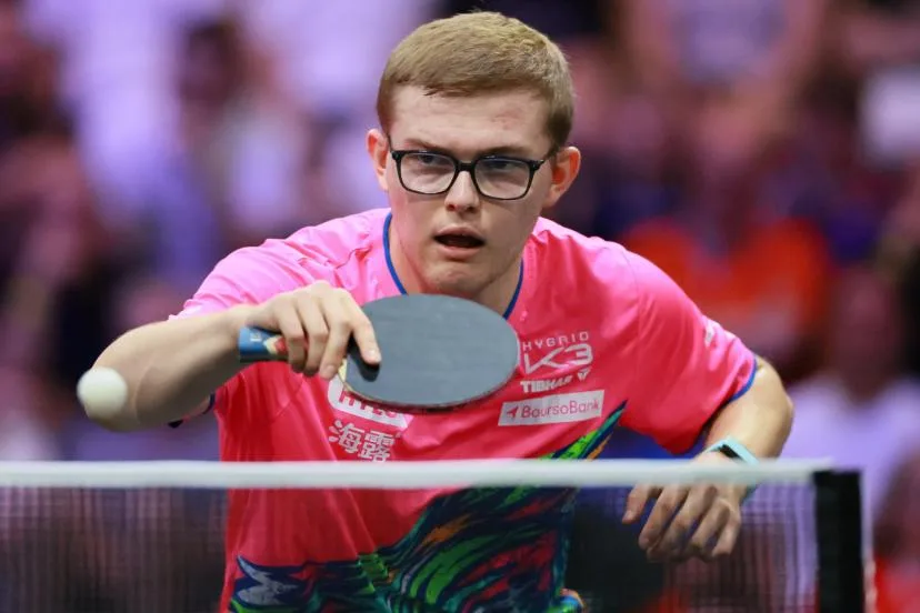 Alexis Lebrun et Charlotte Lutz éliminés en double mixte au WTT Star Contender d'Astana