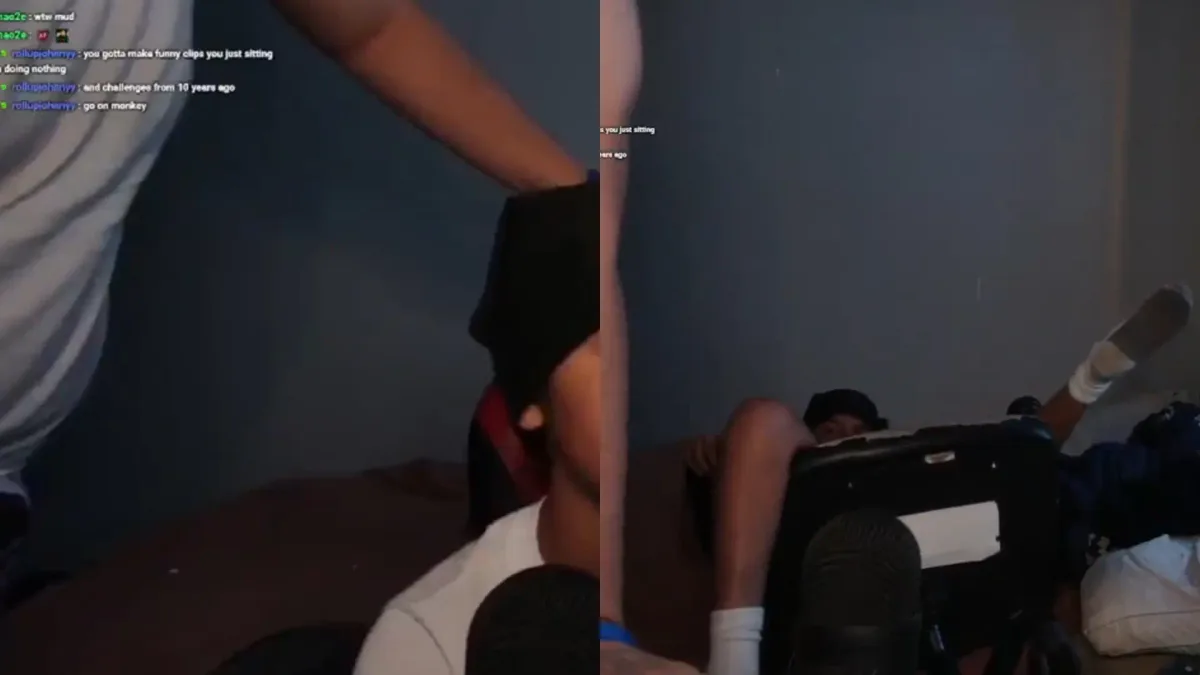 Brutal agresión en pleno directo a un joven 'streamer' por quien parece ser su padre: "Ojalá lo metan en la cárcel"