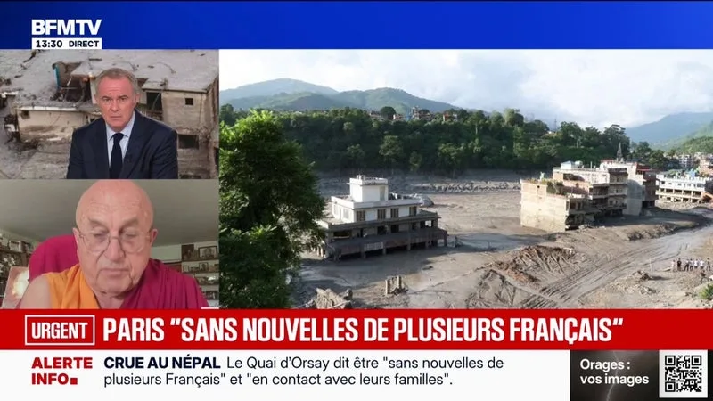 Népal: "ce sont les pays les plus pauvres [...] qui pâtissent de l'excès de consommation des pays riches", regrette Mathieu Ricard, moine bouddhiste