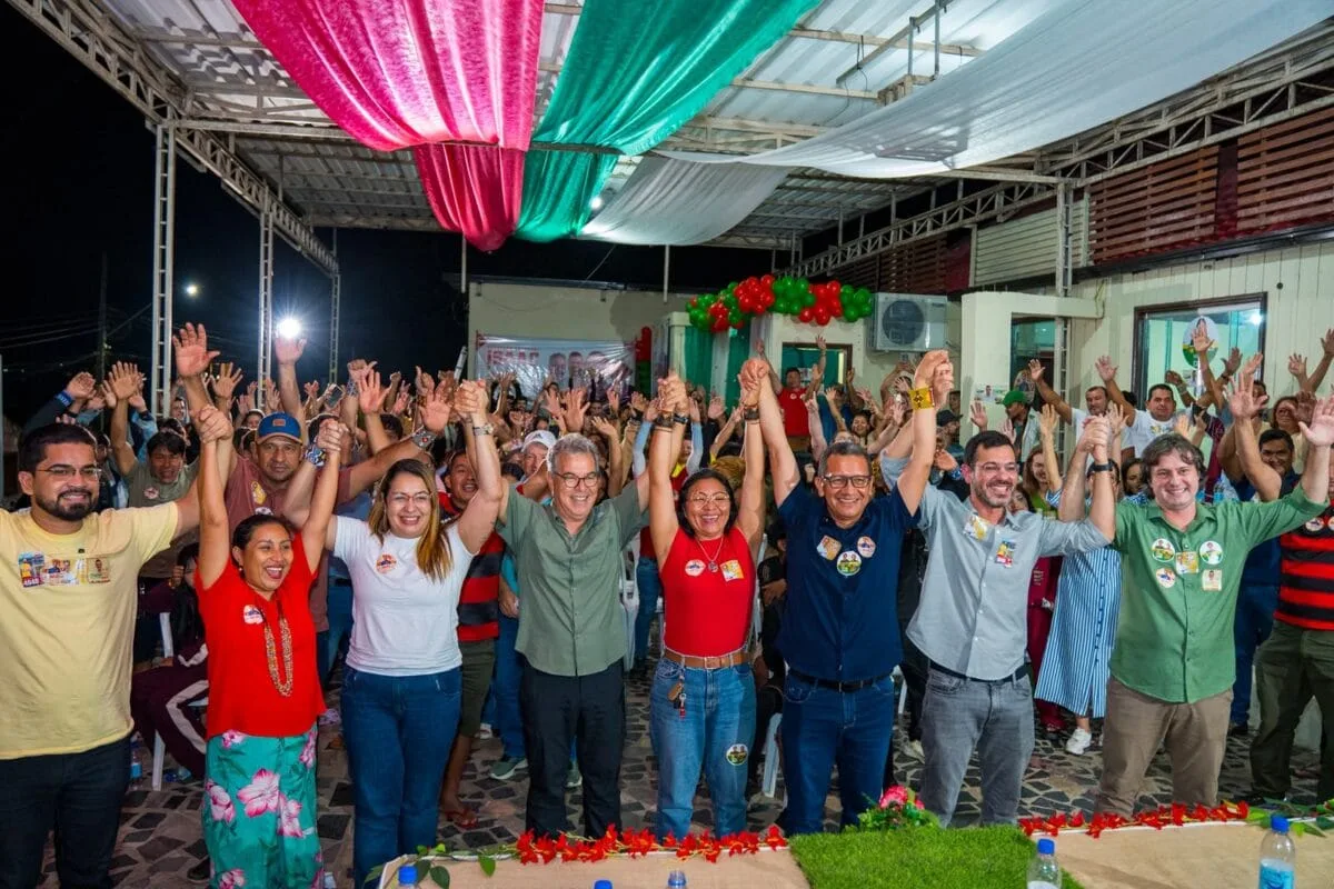 Jorge Viana e Thor Dantas prestigiam lançamento da candidatura de Isaac Piyãko no Juruá