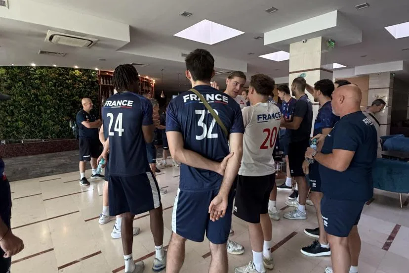 Les Bleus sont arrivés à Sofia, où se dérouleront les matches à élimination directe de l'Euro de volley