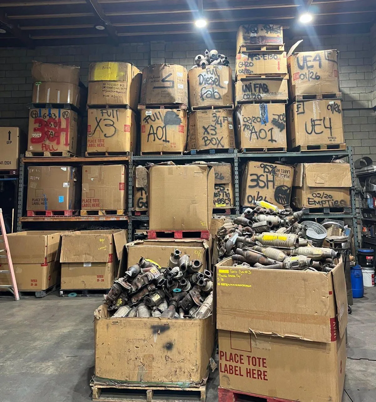 Sheriffs bust suspected catalytic converter theft ring across L.A. and Orange counties