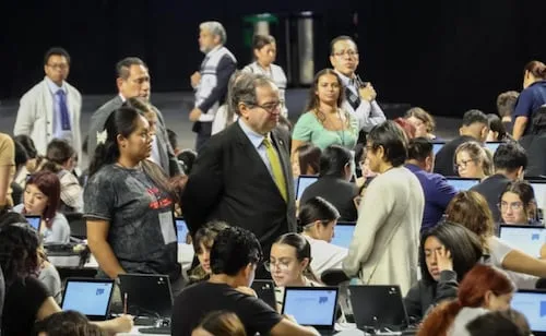 UNAM acepta sólo a 6 de 10 aspirantes que presentaron examen de control, informa rector; "deben estar muy orgullosos"