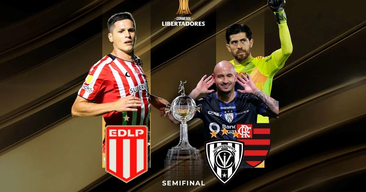 Copa Libertadores: cuándo juega Estudiantes la semi ante Flamengo