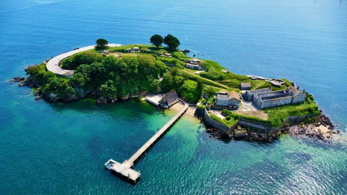 Haunted Drake’s Island with Grade-II listed house, 6.4-acre site, tunnels goes on sale for over £2M