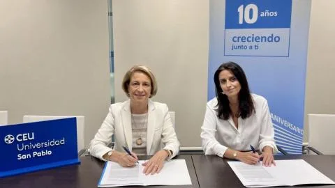 El Hospital Universitario Rey Juan Carlos y la Universidad CEU San Pablo firman un convenio para el desarrollo de un proyecto formativo de cooperación educativa de prácticas clínicas