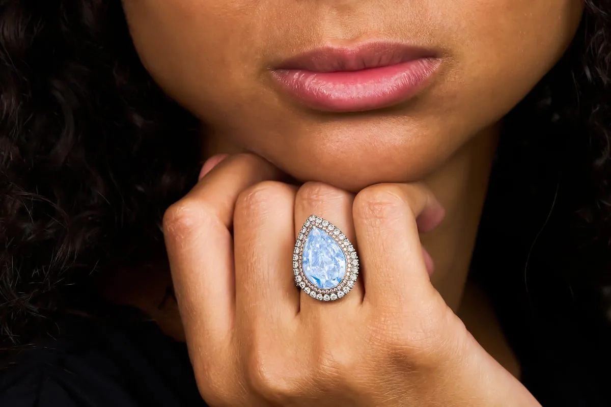 Rare blue diamond could fetch up to £2 million at auction