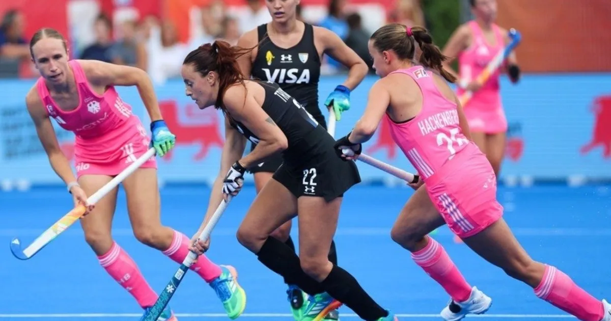 Mundial de Hockey: Las Leonas aguantaron hasta el final y derrotaron a Alemania por 3 a 2