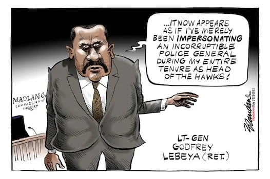 CARTOON | An incorruptible general?