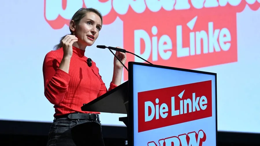 Parteitag: Linken-Chefin weist Antisemitismus-Vorwürfe zurück