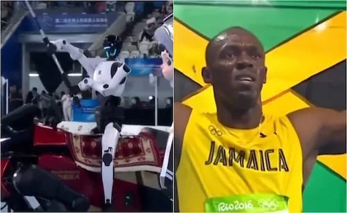 Video: Robot chino bate el récord mundial de Usain Bolt en los 100 metros