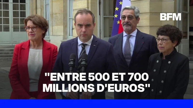Plan de relance agricole: Sébastien Lecornu annonce "entre 500 et 700 millions d'euros" pour 2027
