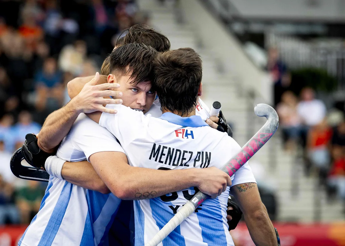 Los Leones golearon a Nueva Zelanda y se aseguraron el pase a la segunda fase del Mundial de hockey sobre césped