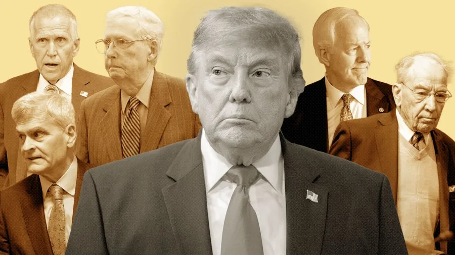 What happens when Republican senators have nothing left to lose? Not much.