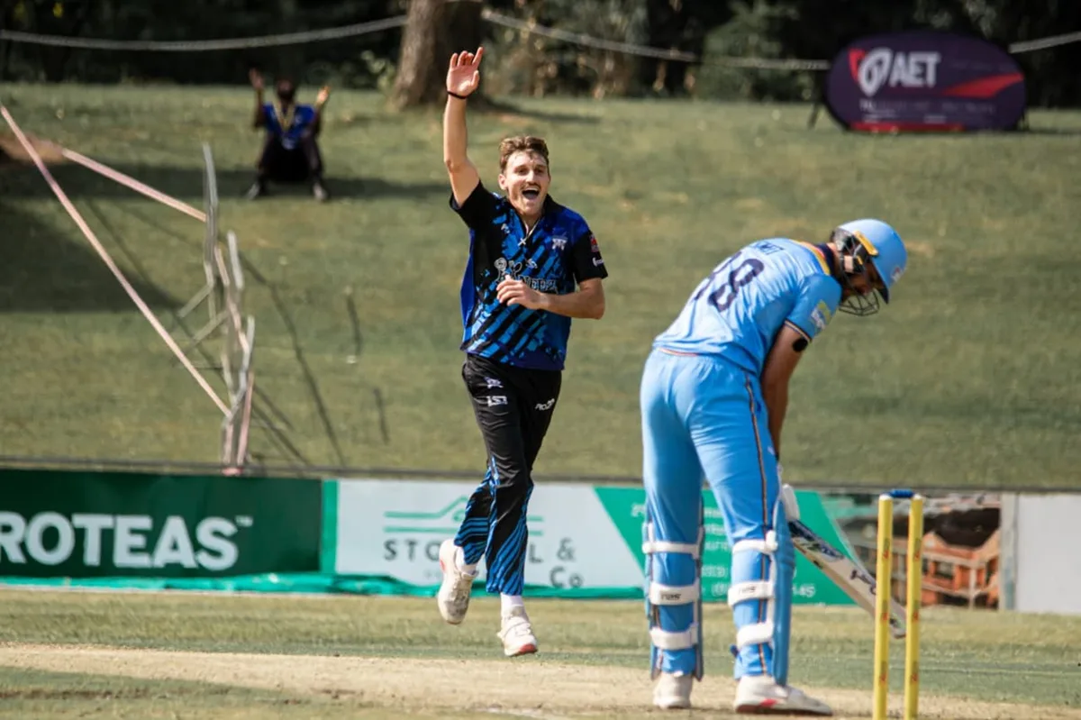 Chad Laycock takes record-breaking five wickets in an over in South African T20 match