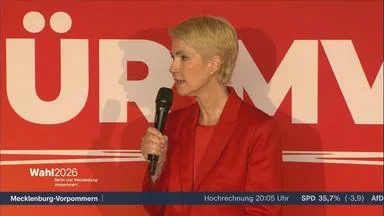 Schwesig: Mehrheit wünscht sich demokratische Regierung