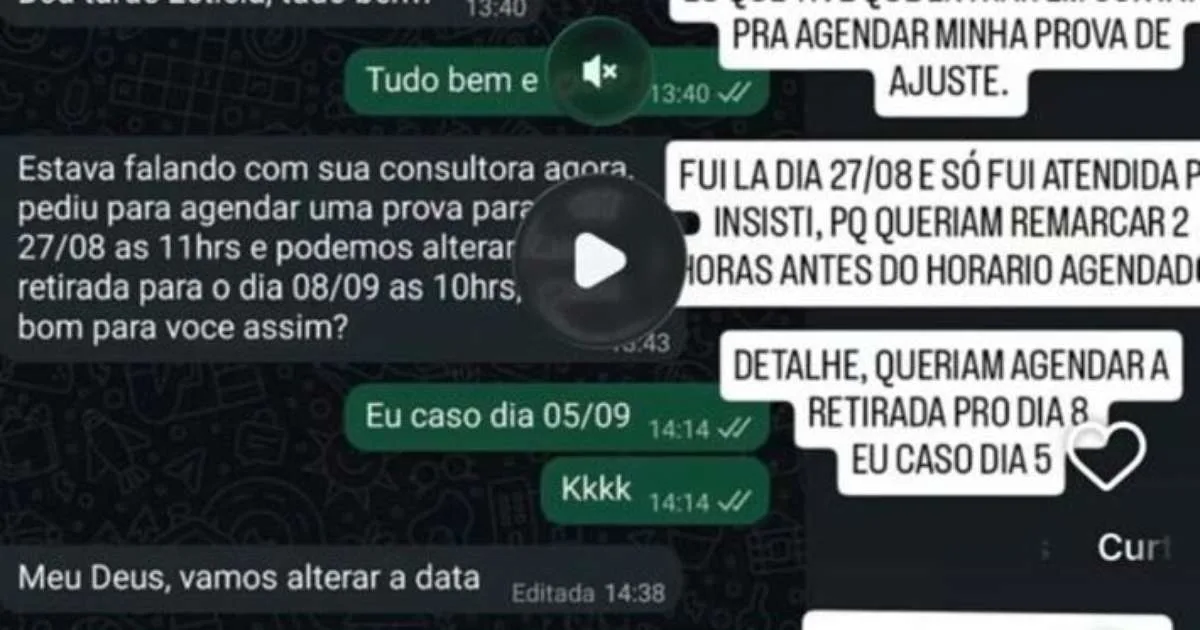 Noivas invadem loja de luxo em Pinheiros após confecção não entregar vestidos às vésperas de festas