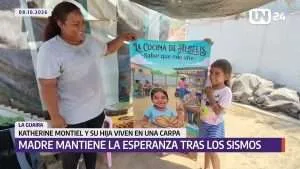 Afectada de La Guaira mantiene la esperanza tras los sismos