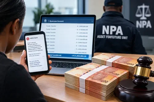 Funds returned: NPA recovers R21.55 million stolen from company in WhatsApp banking scam