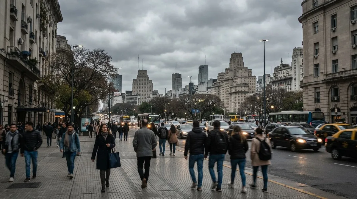 Clima en Ciudad Autónoma de Buenos Aires hoy martes 25 de agosto: cielo cubierto y fresco
