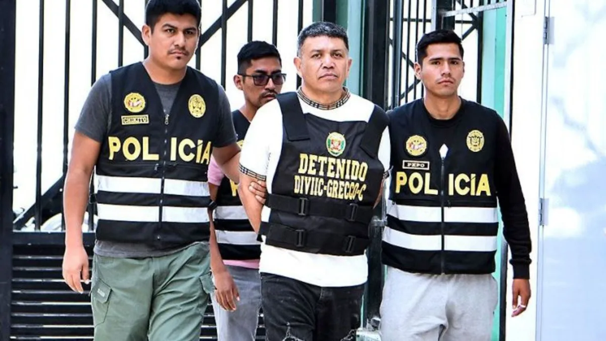 PNP captura en Lima al presunto cabecilla del Tren de Aragua en Chile
