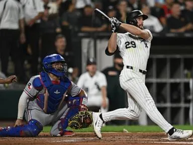 White Sox rookie Tristan Peters hits a home run in 5th straight game, tying franchise mark