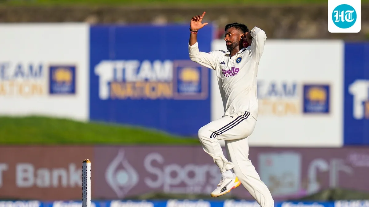 IND vs SL Live Score 1st Test Day 5: Manav Suthar, Mohammed Siraj aim to get the job done on final day