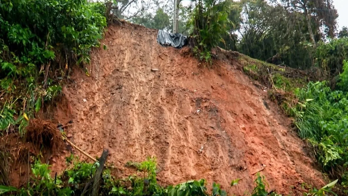 ‘Todo mundo tem medo’: moradores mudam rotina e buscam desvios com deslizamentos frequentes após fortes chuvas em SC