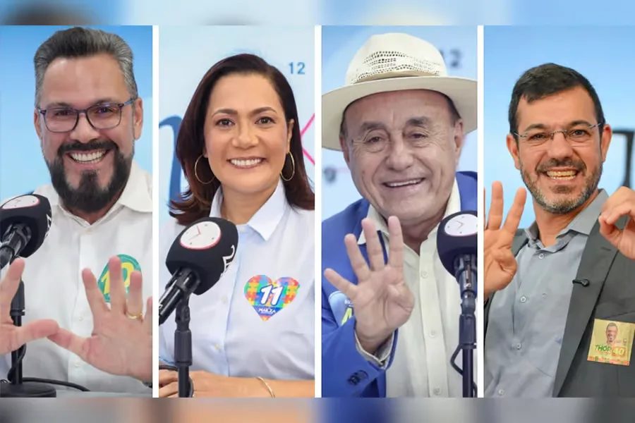 Candidatos ao governo do Acre cumprem agendas com empresas, sindicatos e apoiadores nesta terça-feira