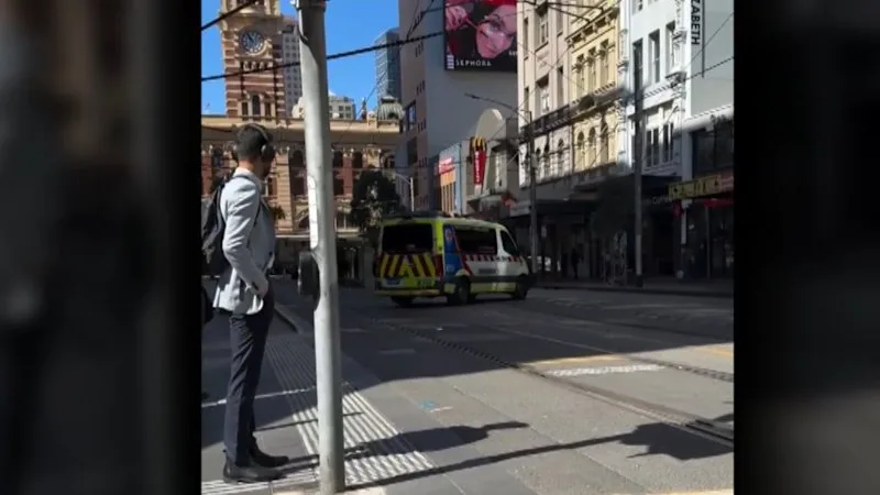 Teenager charged after pedestrian hit by car on Melbourne street