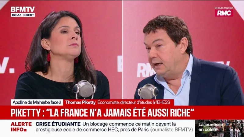 La taxe foncière est "invraisemblablement injuste", estime Thomas Piketty, économiste français,