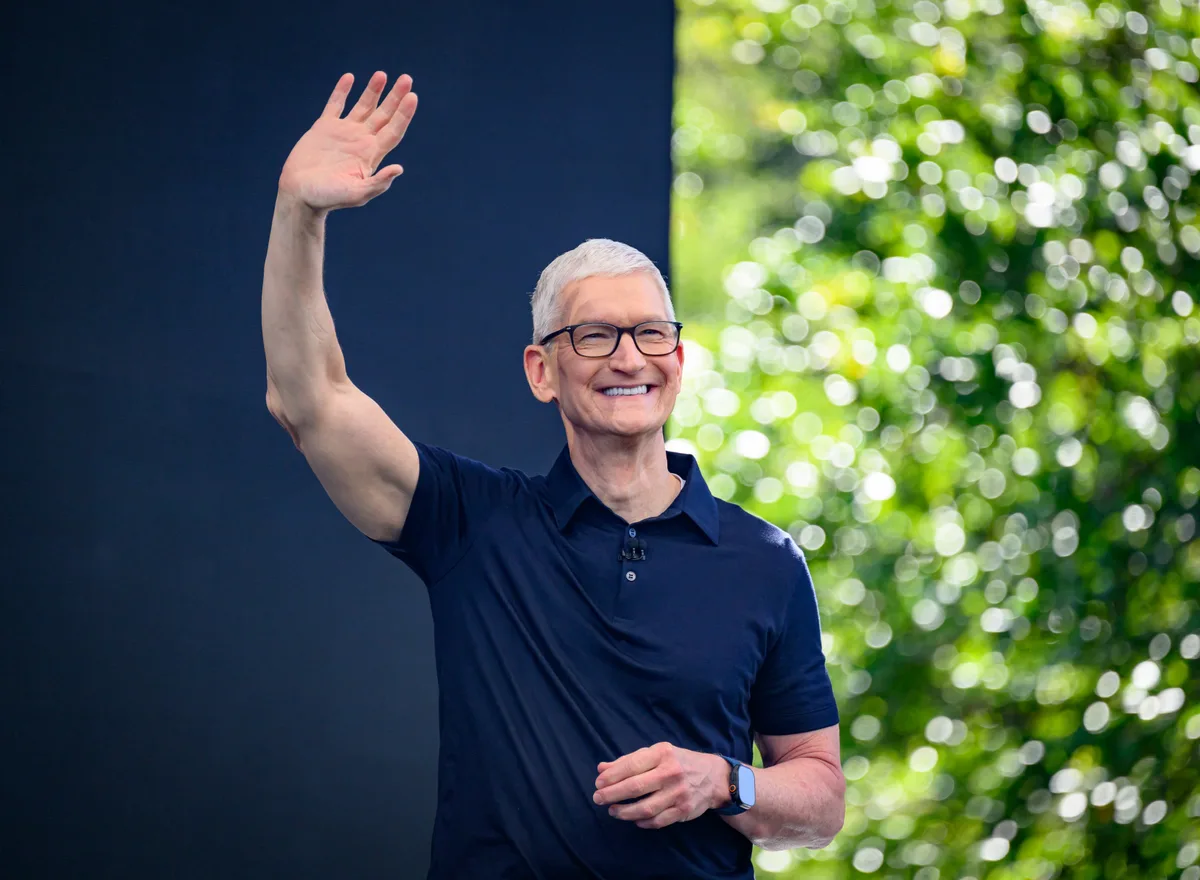 Tim Cook shares emotional farewell on final day as Apple CEO