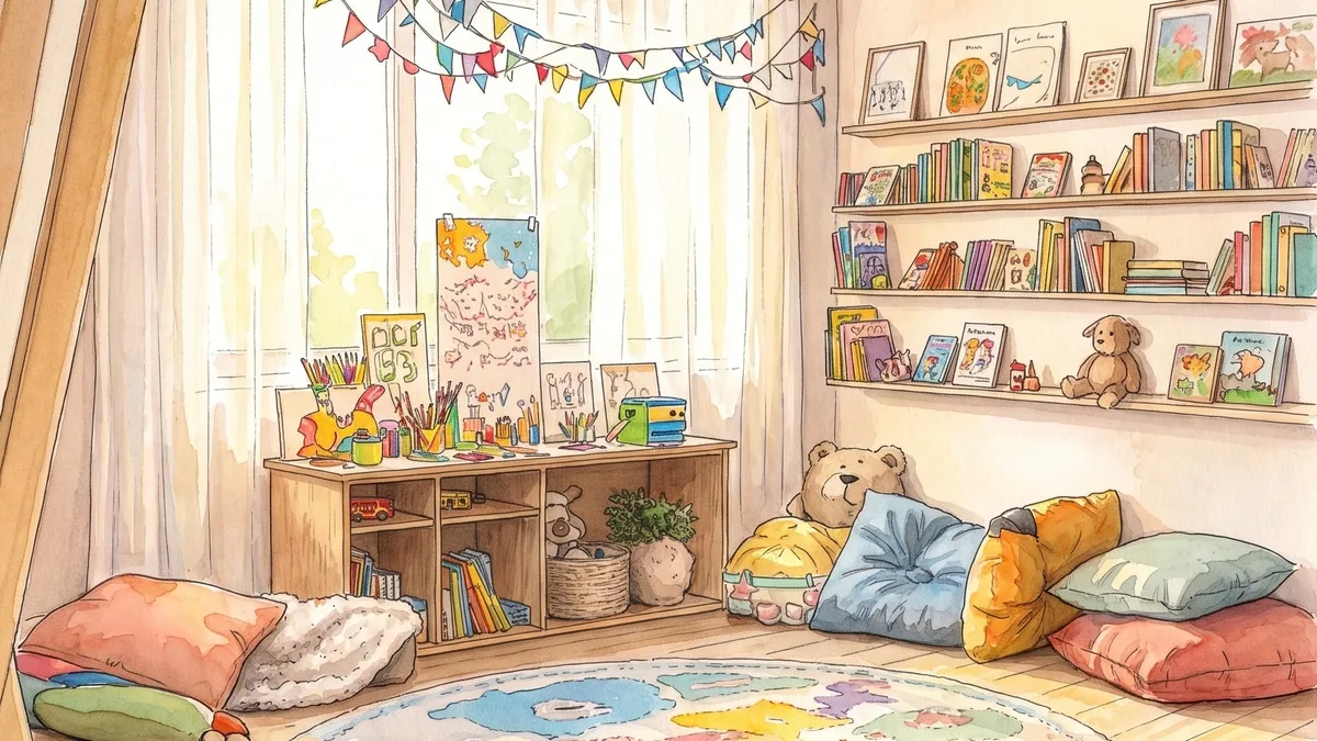 Funcional, ordenada y adaptable: 6 ideas para armar una sala de juegos infantil