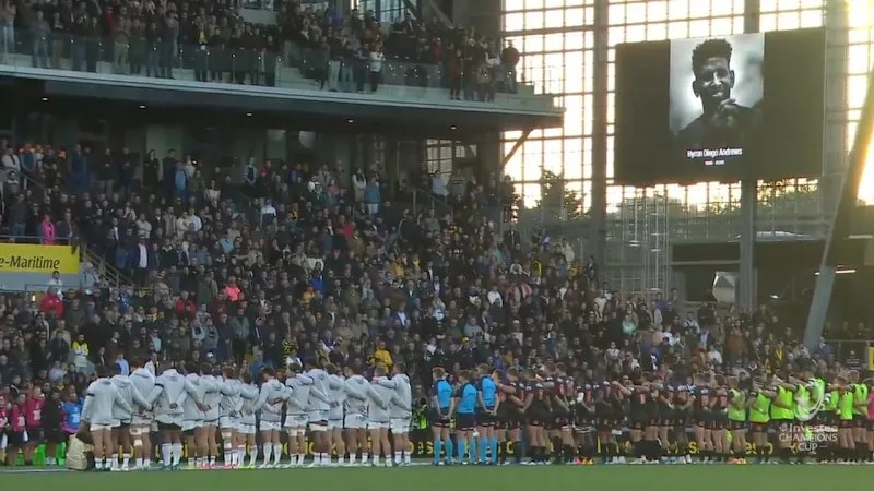 Team's emotional tribute to Andrews