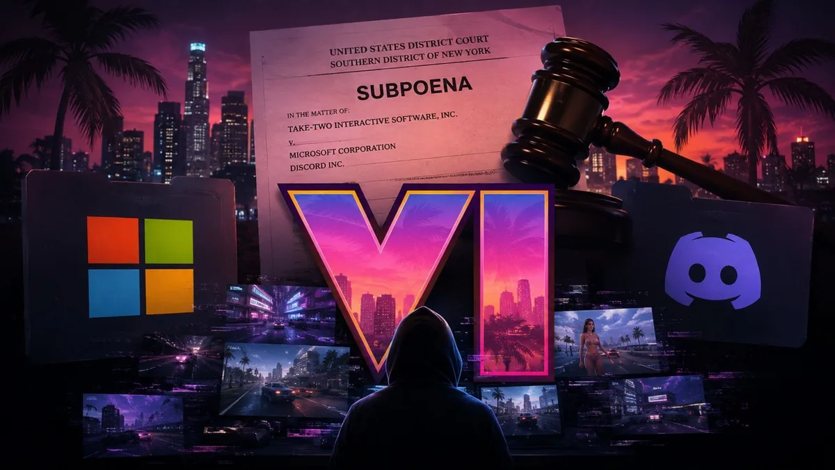 Dona da Rockstar intima Microsoft e Discord a revelarem dados dos hackers de GTA 6