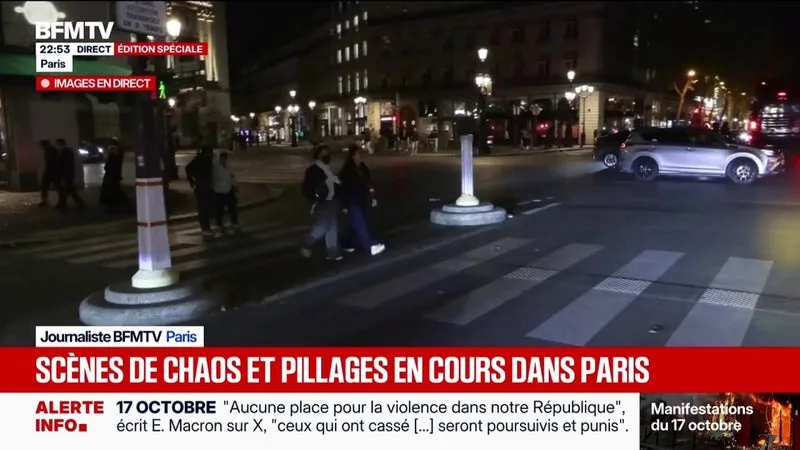 Mobilisations du 17 octobre: la circulation reprend progressivement à Paris